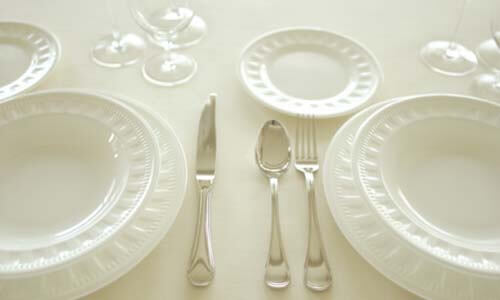 table setting etiquette